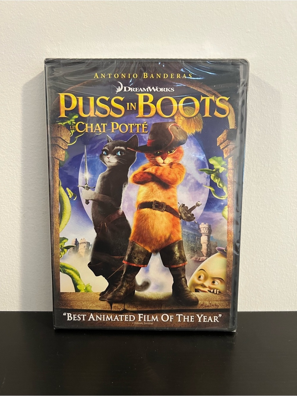 DreamWorks Puss in Boots DVD Factory Sealed Bilingual Family Movie